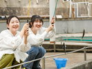 【ホテル金波楼隣接】城崎マリンワールド(アジ釣り)気軽にフィッシング。竿もエサも道具はご用意。