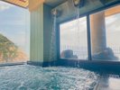 男性大浴場内湯、女性大浴場内湯ともに「打たせ湯」がございます。