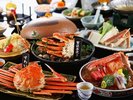 【かにフルコース会席:2026冬】ホテル金波楼では11/7〜3/31までご用意いたします。