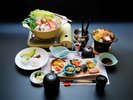 『海鮮鍋付』御膳(一例)