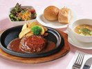 自家製手ごねハンバーグ