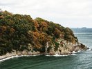 *赤穂岬(紅葉はじめ)