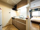 �yNorth Euro Modern�z�L�b�`������̂ƂȂ����������̓����O�X�e�C�ɂ��Ǒ����B