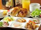 【朝食盛り付け例】洋食派さん