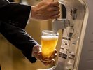 【サービス】フロントにて生ビール(キリン一番搾り)販売