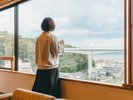 特別室(八雲)最上階に位置し、遠くに宍道湖を眺める事のできる客室