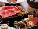 美肌の湯としまね和牛の饗宴 しまね和牛トマトコラーゲンすき焼き