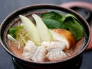 夏の基本会席 夏の味覚「鱧」を使った季節野菜の小鍋