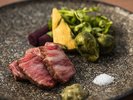 蓼科 山キュイジーヌ◆2026夏<肉料理>信州牛ステーキ オニオンソース&安曇野産きざみわさび