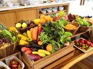 ご朝食/ファインダイニング 地域食材を活用したフレンチベースのコンチネンタル料理。
