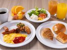 【朝食】洋食盛り付け ※イメージ