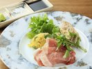 【夕食/風】メインは米沢豚のステーキをご用意 ※一例