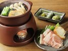 【夕食】宮城県産ブランド豚のしゃぶしゃぶ ※一例