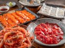 【お食事】朝食レストラン「シェフズレシピ」/刺身 ※日替わりのお刺身を3種ご用意♪