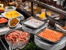 【お食事】朝食レストラン「シェフズレシピ」/刺身 ※日替わりのお刺身を3種ご用意♪