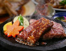 知多牛の陶板焼き