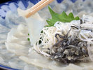 ふぐ会席松 ふぐ刺し