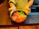 変なホテルオリジナル海鮮丼をご提供!まぐろ専門店ならではの希少部位もご堪能!