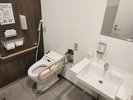 誰でもトイレー:バリアフリーでご利用いただけます。