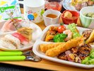 お子様の笑顔おふれる人気メニュー満載!家族旅行の思い出に残る充実のビュッフェ。