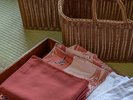浴衣と籠バッグで、館内湯めぐりをお楽しみください。