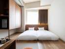 Moderate with Japanese-style�b���オ��ɃV���O���t���A�x�b�h2��ƍ���Z�b�g������a�m���ł��B
