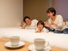 今日一番の幸せはこのベッドの上で