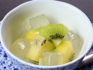 #単品 旬の果実を使用した、季節を感じる水菓子。