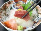 #単品 四季折々の味覚を楽しむ旬のお造り。