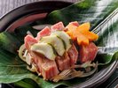 彩いろどり|季節替わり りんごで育った信州牛と旬菜/一例
