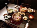 季節のお料理を、ゆっくりお楽しみ下さい。