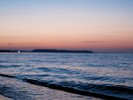姉子の浜の夕景
