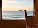 うみのヴィラ サウナからの景色