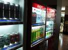 館内には自動販売機も設置しているので、喉が渇いても大丈夫♪