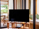【客室備品】大きいサイズのスマートテレビを完備しております