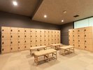 脱衣所(涼風の湯)