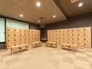 脱衣所(潮風の湯)