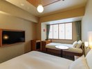 ◆スーペリアダブル|3名利用時はソファベッド1台を追加でご用意