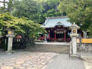 伊豆山神社　本殿はまたさらに上です
