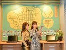 チェックアウト後もセルフクロークをご利用いたただいて身軽に散策へ♪