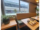 窓から京都駅が望めます