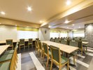 朝食会場は午前6時30分から最終入場午前9時30分まで