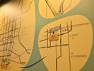 ロビーの観光案内マップは名所を写真付きでご案内♪