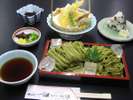 【天ざる定食】一例