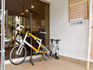 *サイクルスペース◆自転車置き場も完備。サイクリストも安心です。