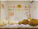 人気キャラクター“カピバラさん”コラボルーム!愛くるしいカピバラさんに癒されること間違いなし!
