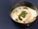 【朝食】湯葉の味噌仕立て
