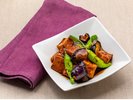 【朝食 | 秋メニュー】秋茄子と厚揚げの味噌炒め(ビーガン)※画像はイメージです