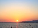 パームガーデン舞洲から見える夕日