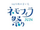 2024舞洲で恒例のネモフィラ祭り。
